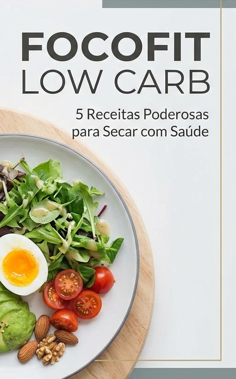 FOCOFIT 5 RECEITAS LOW CARB EFICAZ