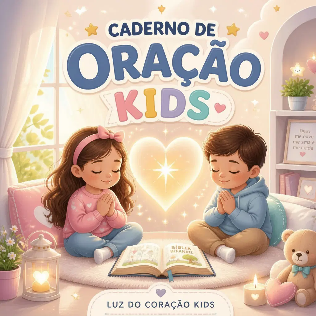 caderno de oraçao kids