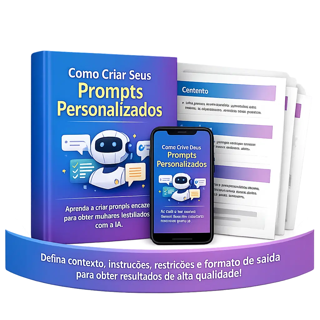Crie prompts personalizados de acordo com a sua necessidade.