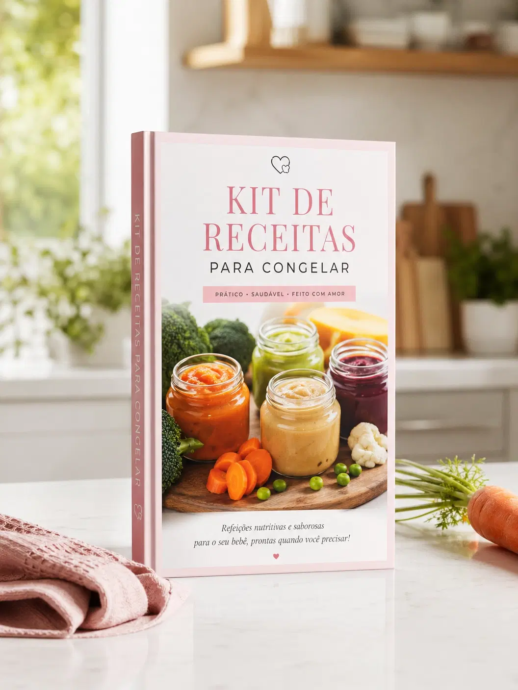 KIT DE RECEITAS PARA CONGELAR