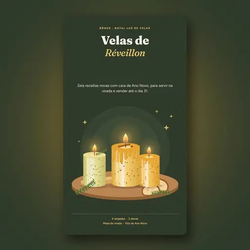Velas de Réveillon