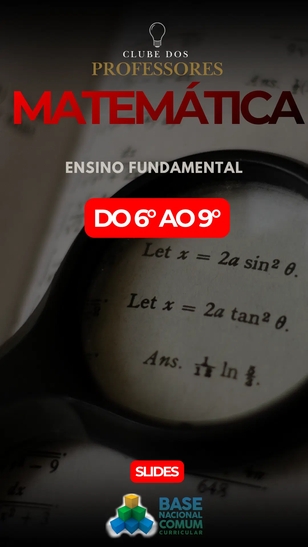 Kit Apresentação em sala - Slides e Mapas Mentais PRO - Matemática F2