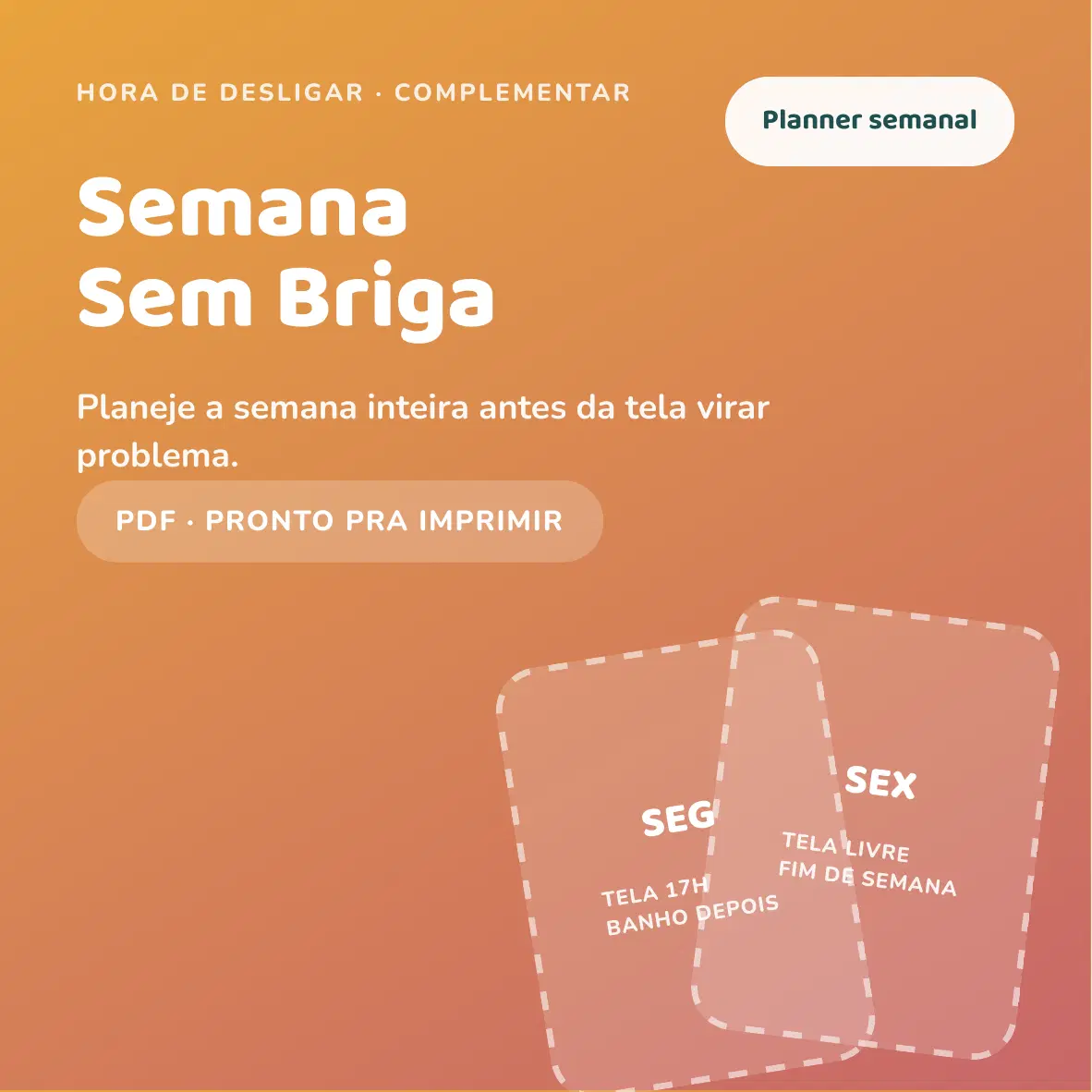 Semana Sem Briga