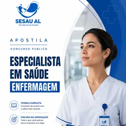 Apostila SESAU AL 2026 — Especialista em Saúde | Enfermagem