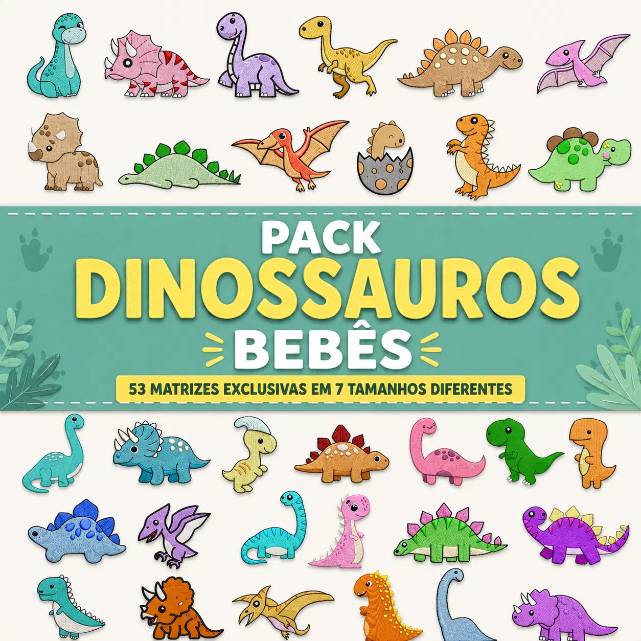 Pack Dinossauros Bebês