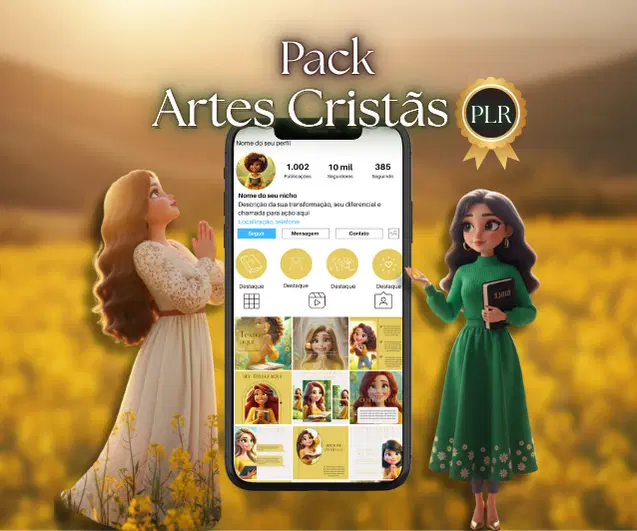 PACK DE ARTES CRISTÃS PLR