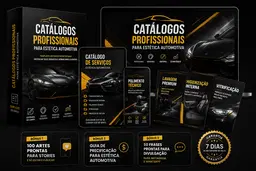 Catálogos Profissionais para Estética Automotiva
