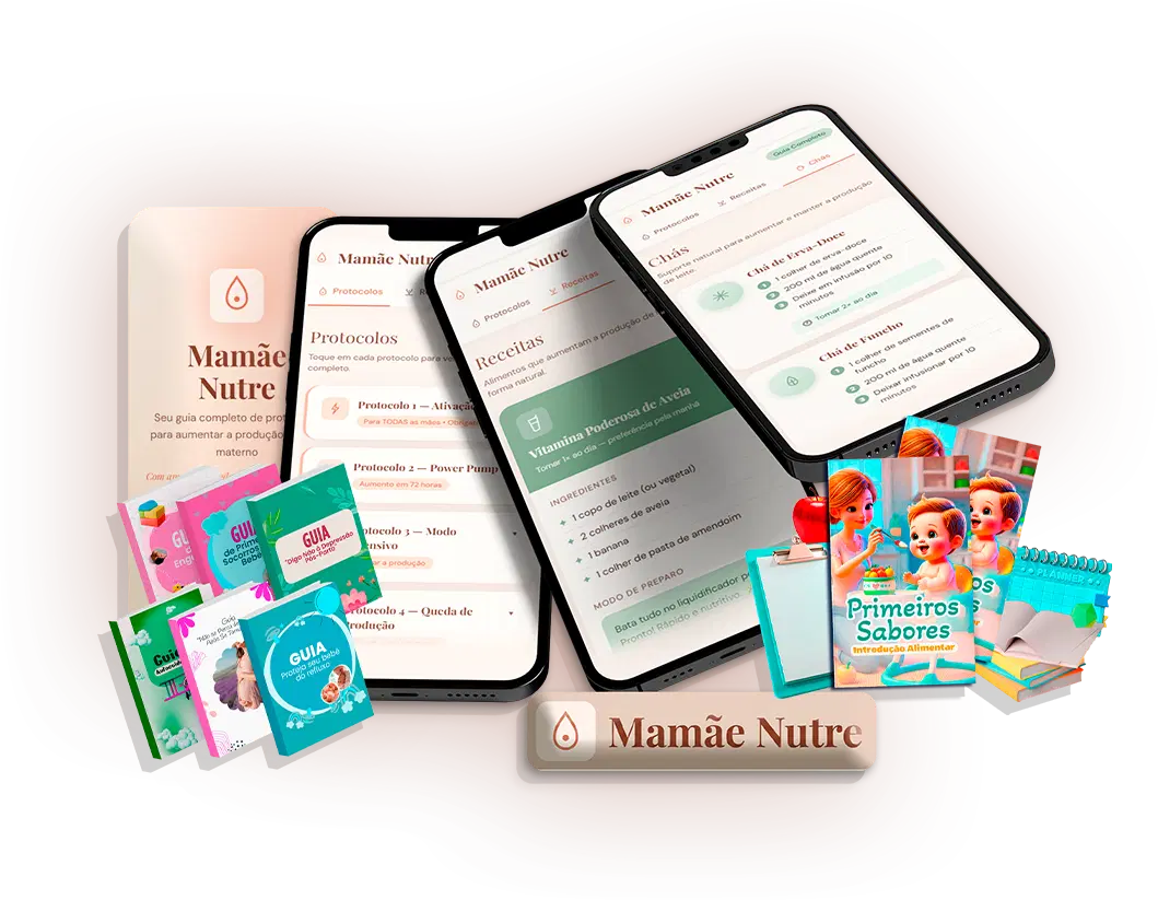 App Mamãe Nutri