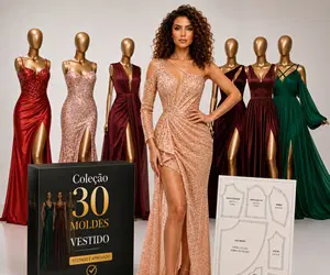 Coleção de Moldes Vestidos 2026