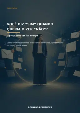 09 - Você Diz “Sim” Quando Queria Dizer “Não”? O preço pode ser sua energia.