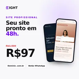 Site Profissional em 48h + Domínio .com.br