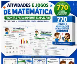 Atividades e Jogos de Matemática - PREMIUM