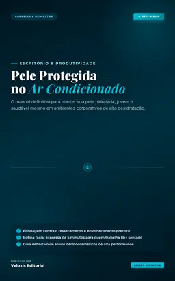 Pele Protegida no Ar Condicionado