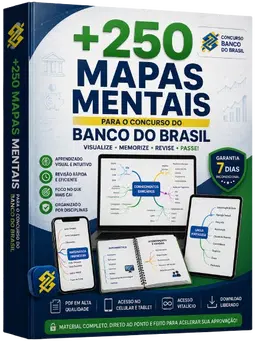 +250 Mapas Mentais do Banco do Brasil
