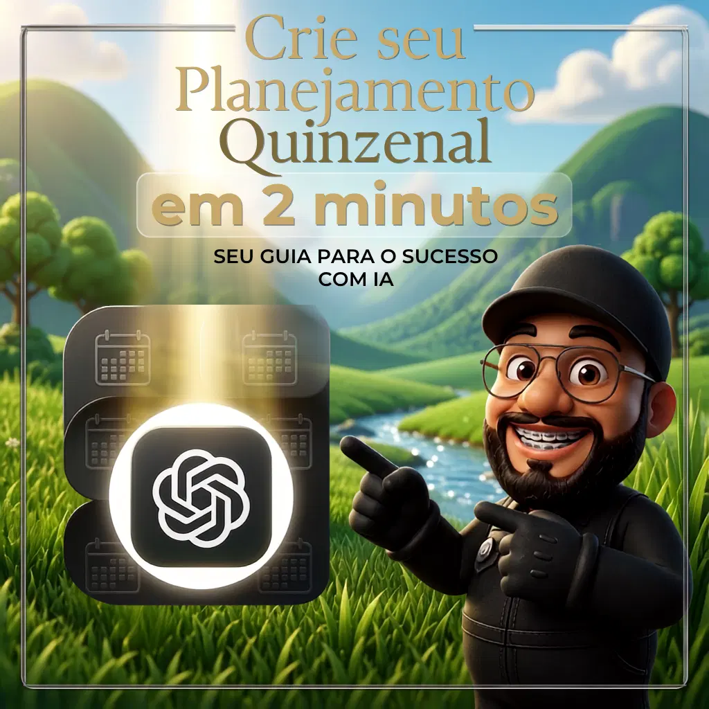 Crie seu planejamento Quinzenal em apenas 2 minutos!