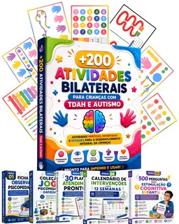 +200 Atividades Bilaterais + 5 Bônus Exclusivos