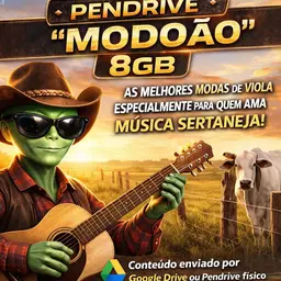 Pendrive de Modão