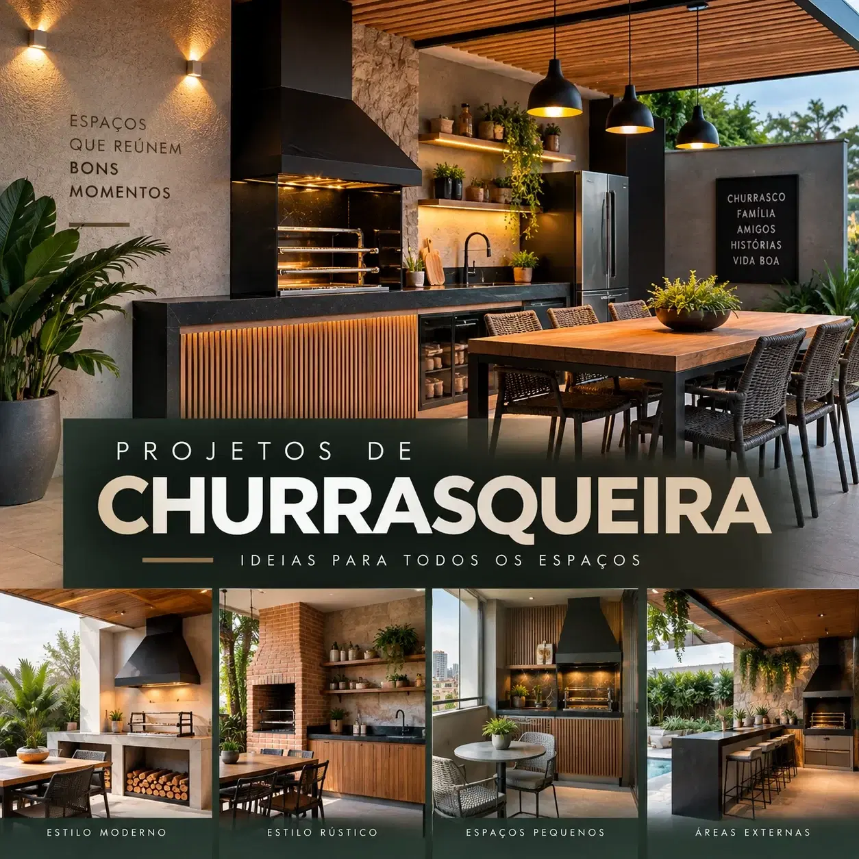 Projetos de Churrasqueira