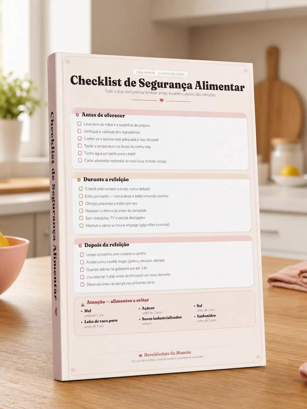 CHECKLIST DE SEGURANÇA ALIMENTAR