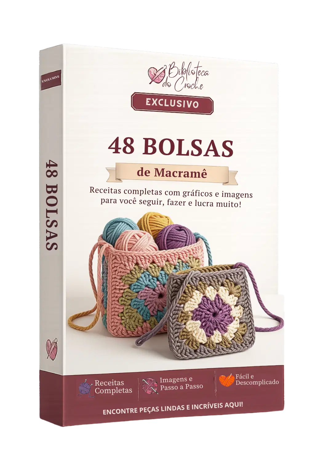 48 Bolsas de Macramê Exclusivas