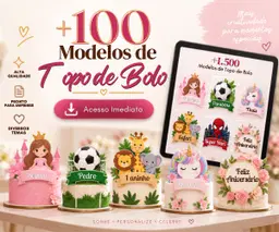 +100 Topos de Bolo