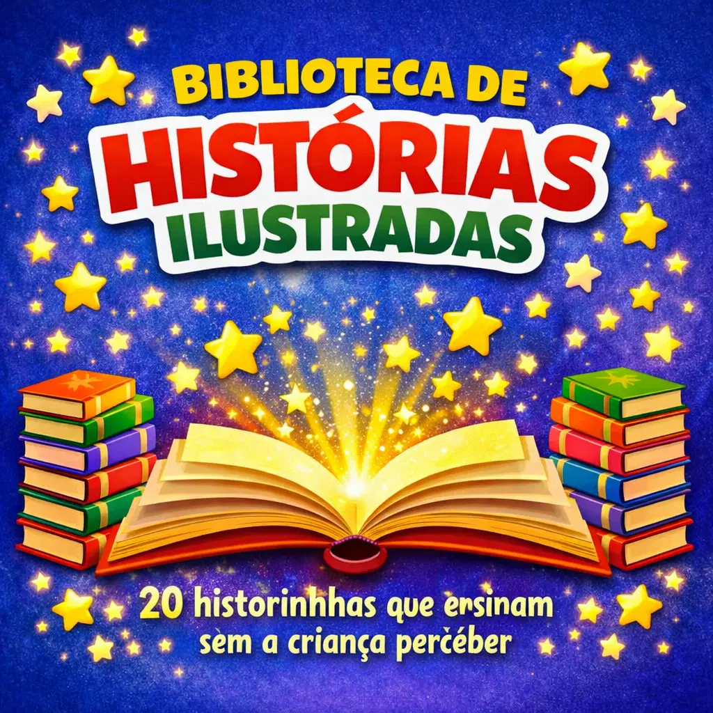 Biblioteca de Histórias Ilustradas para Alfabetização