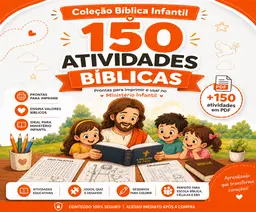 +100 Atividades Bíblicas Prontas para Imprimir e Aplicar