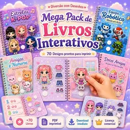 Coleção 70 Livros Interativos — Edição Completa