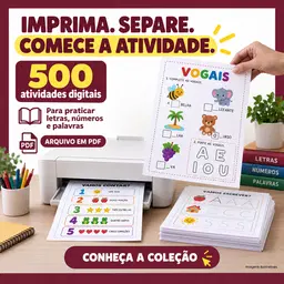 +500 Atividades da  Trilha do Desenvolvimento Infantil