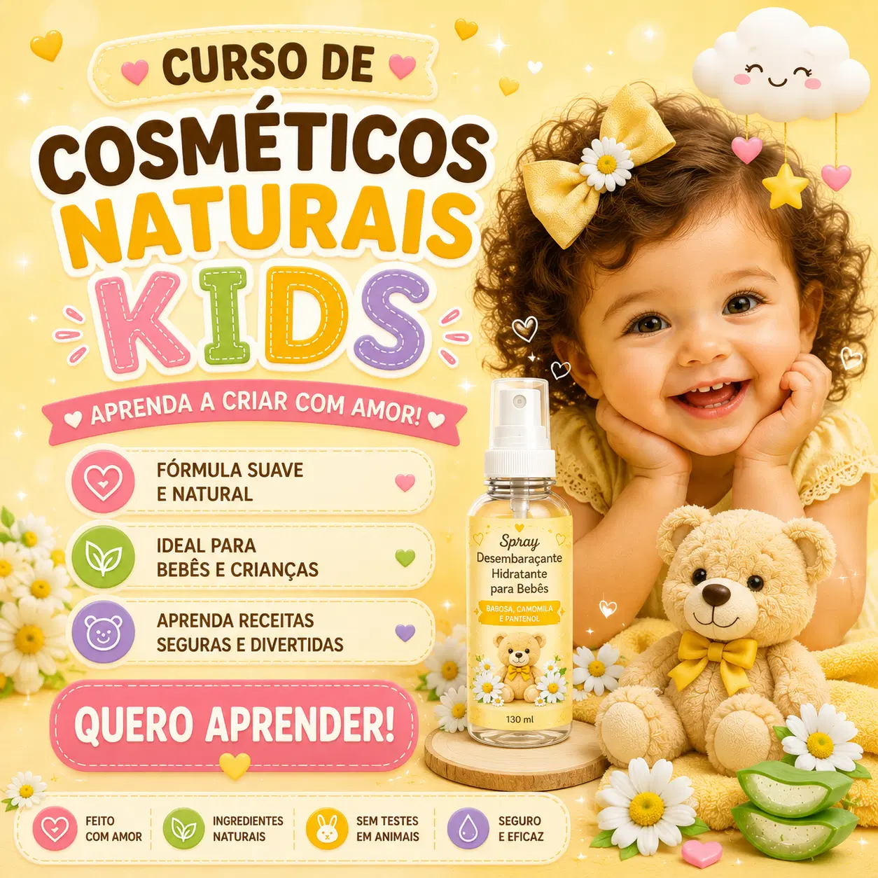 Curso De Cosmeticos Naturais Kids