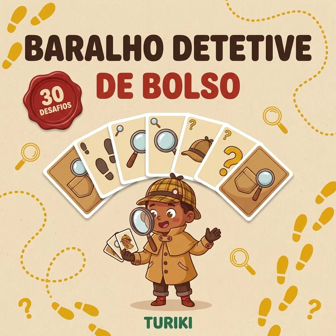 Baralho Detetive de Bolso