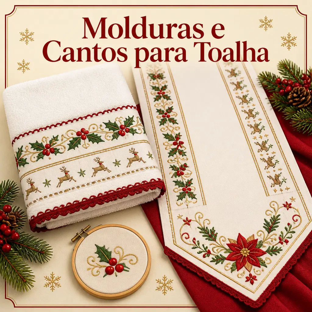Molduras e Cantos para Toalha