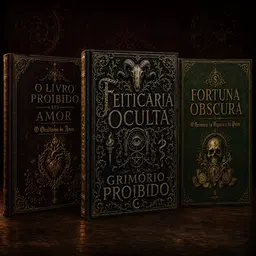 Coleção Completa de Livros Feitiçaria Oculta