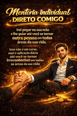 Mentoria Individual direto comigo.