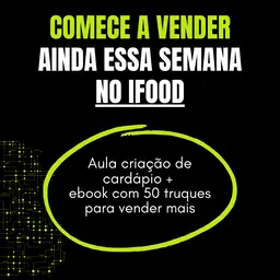 Curso iFood + Ebook + Analises De R$ 97 por 47