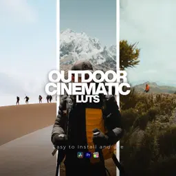 Outdoor Cinematic - Pack 3D Luts