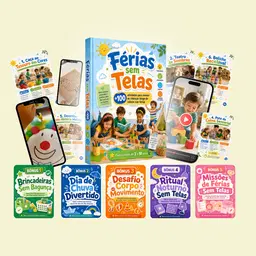 +200 atividades Férias sem Telas + 5 bônus