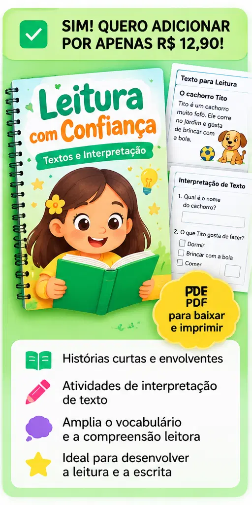 Leitura com Confiança — Textos e Interpretação