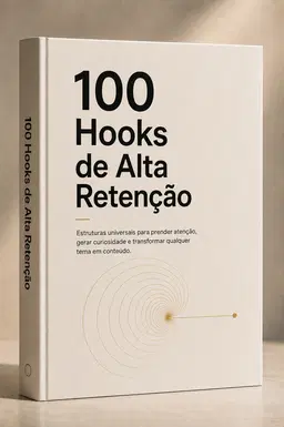 100 Hooks de alta retenção