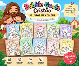 10 livros Cristão para colorir