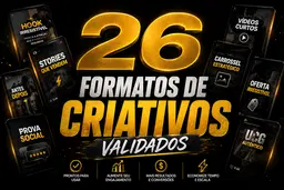 26 Formatos de Criativos