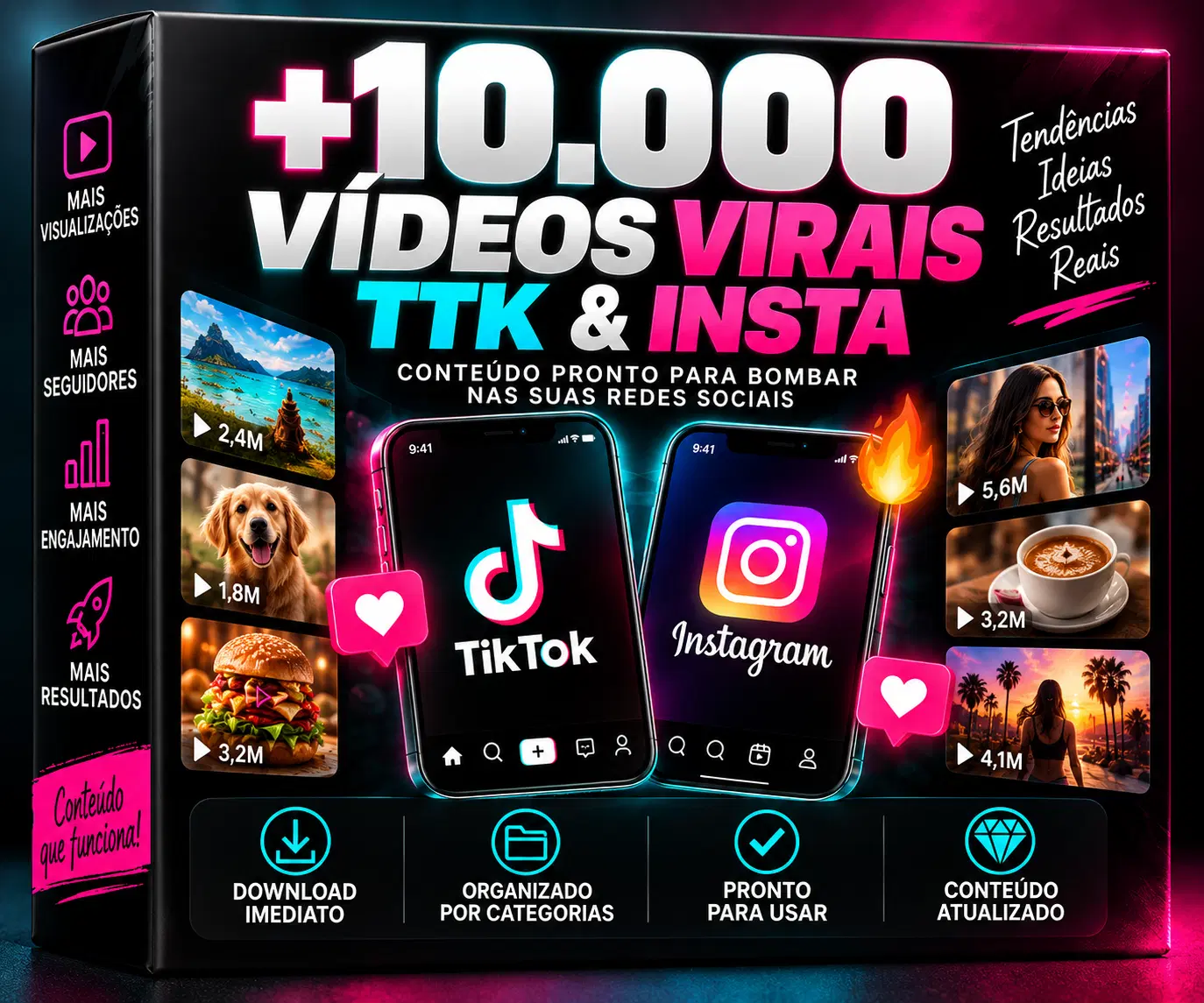 +10.000 VEO TTK & INSTA (VIRAIS)