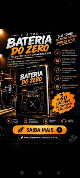 Guia definitivo do baterista do zero
