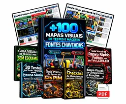 100 Mapas de Testes e Medição de Fontes Chaveadas