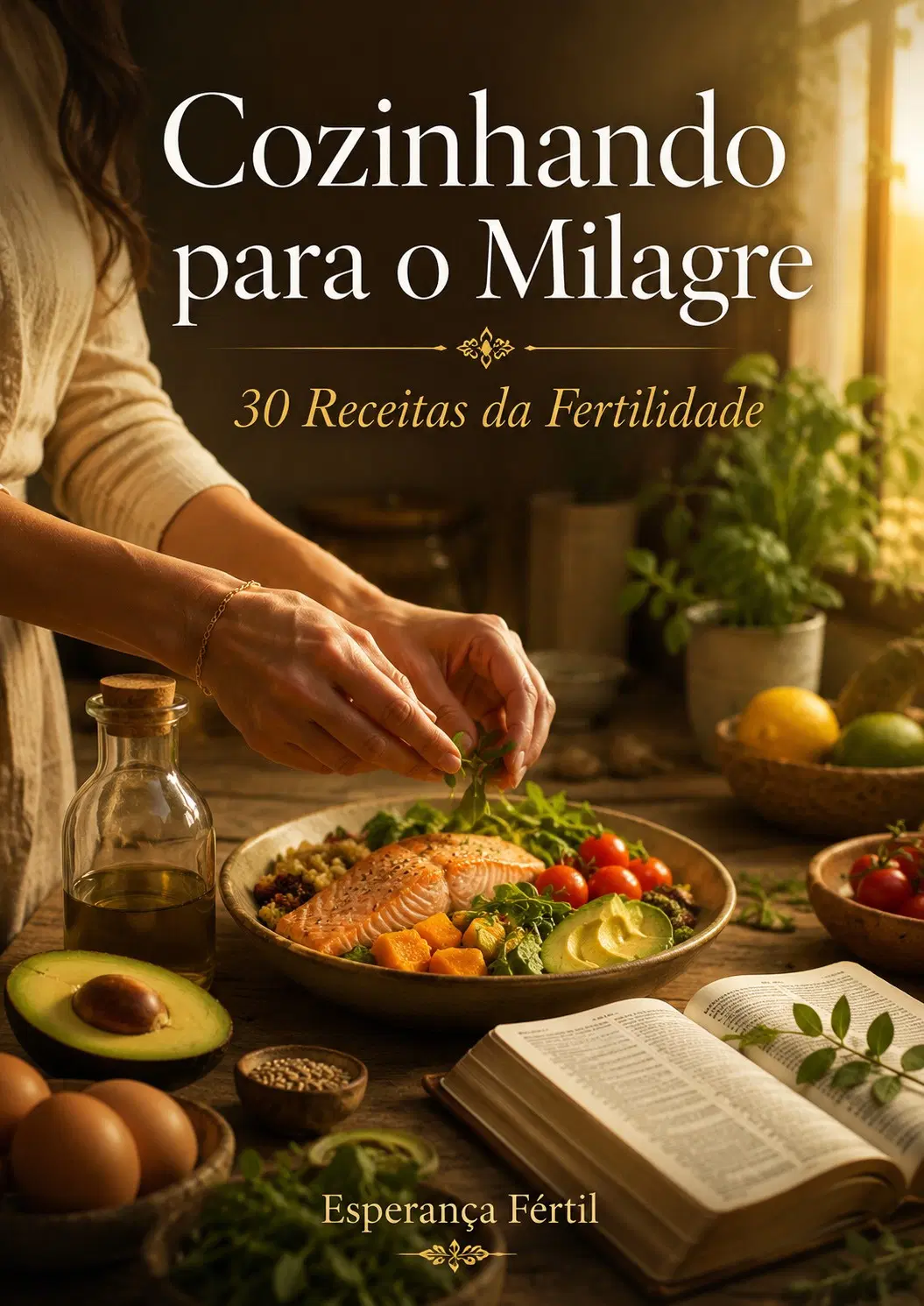 Cozinhando para o Milagre — 30 Receitas da Fertilidade