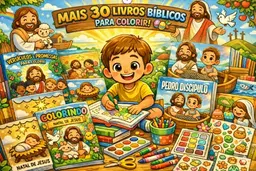 Colorindo com Jesus
