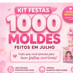 Packs, Moldes, Caixas Cenários,  brindes festas infantis.