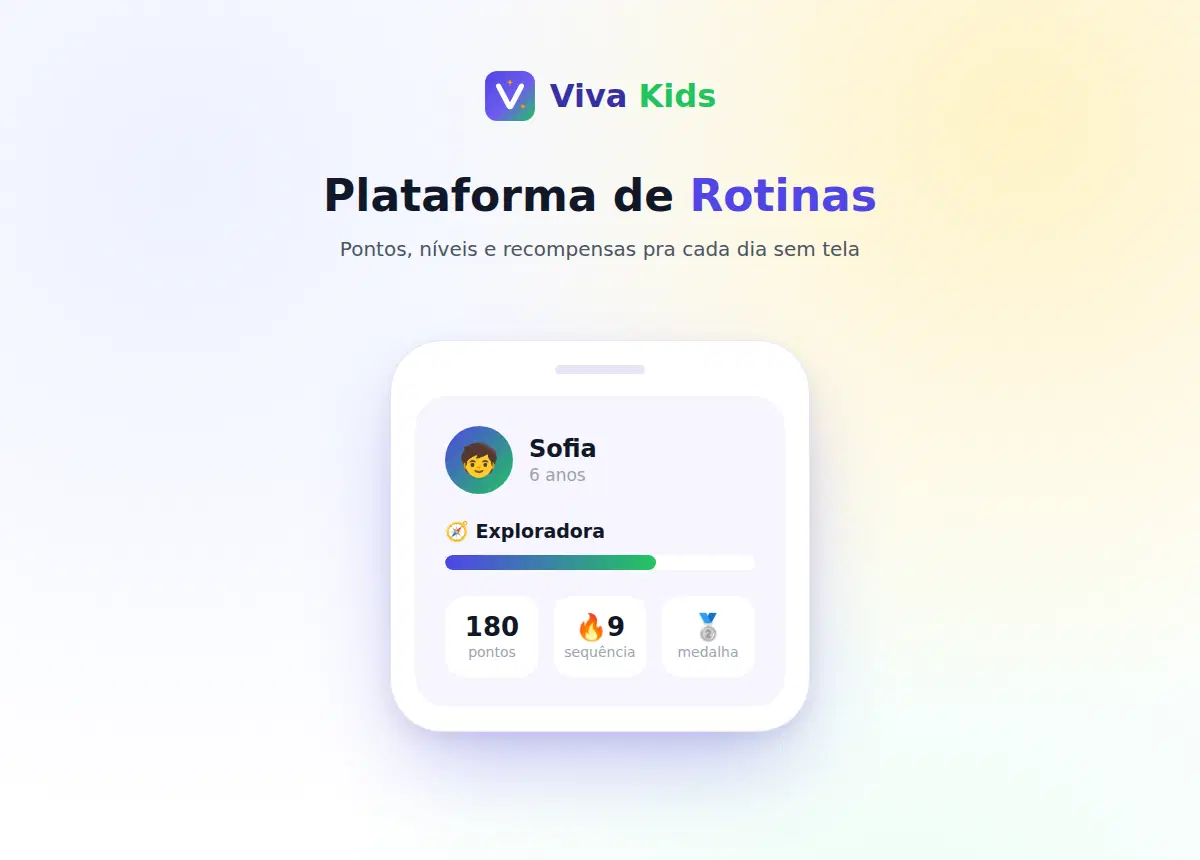 Viva Kids ™ — Rotinas