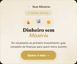 Dinheiro sem mistério