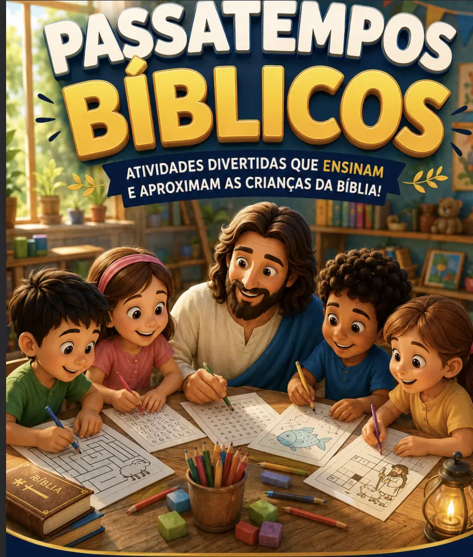 PASSATEMPO BÍBLICO - HISTÓRIAS DE LUZ -